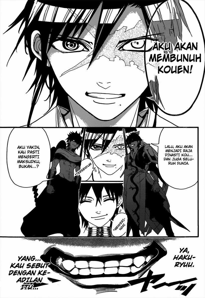 Magi – Labyrinth of Magic chapter 250